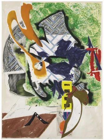 Múltiple Stella - Ahab's Leg (The Waves from The Moby Dick Prints 1989-93 series)