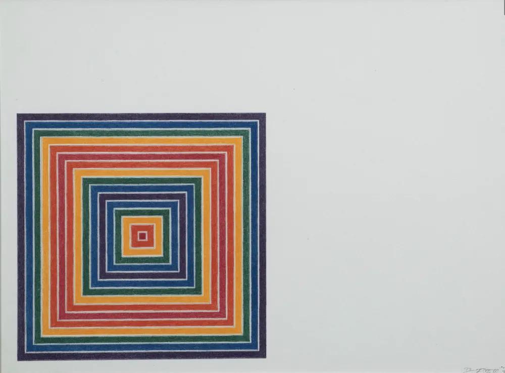 Litografía Stella - Gran Cairo (from multicolored squares)