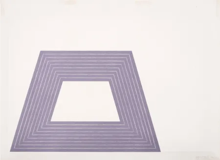 Litografía Stella - Ileana Sonnabend, from Purple Series