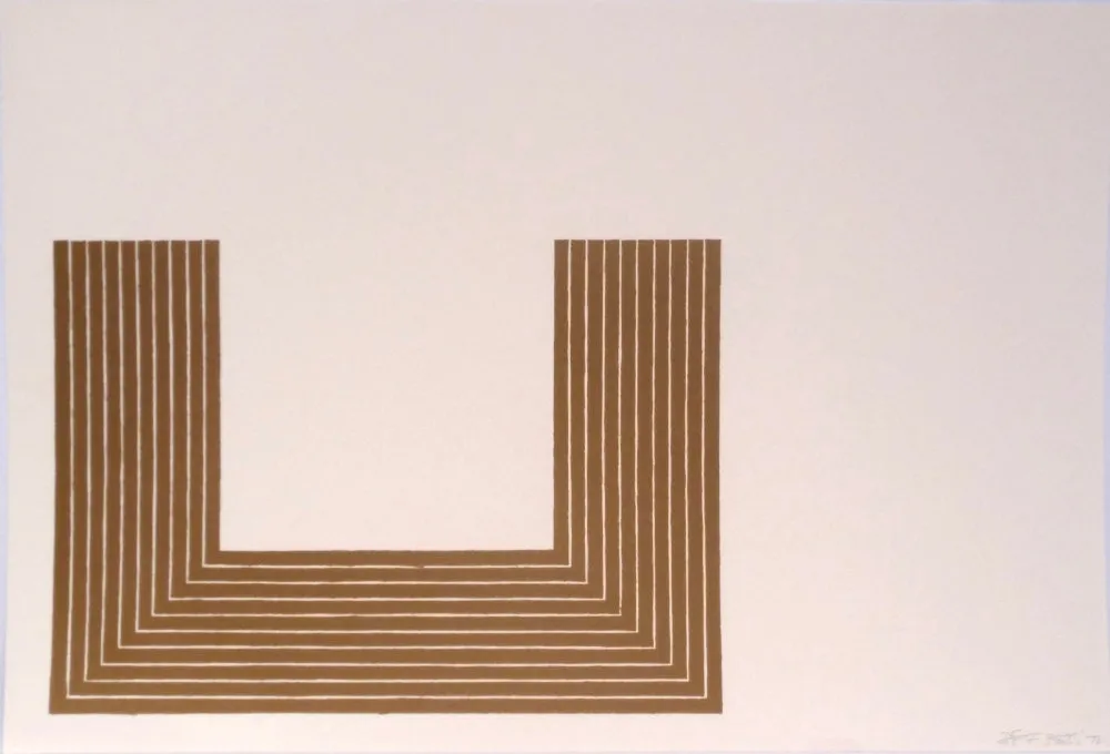 Litografía Stella - Lake City