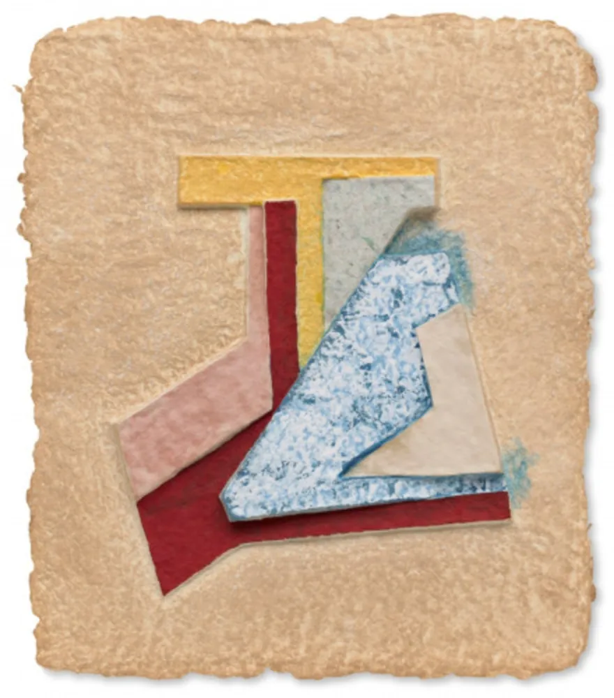 Múltiple Stella - Nowe Miastro (IV), from the Paper Relief Project