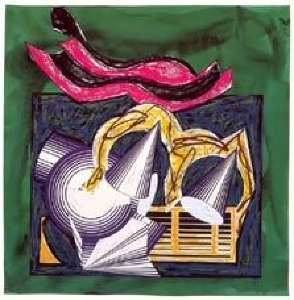 Serigrafía Stella -  ONE SMALL GOAT PAPA BOUGHT FOR TWO ZUZIM