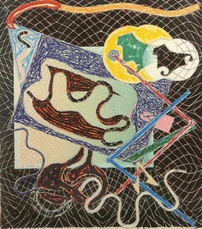 Litografía Stella - Shards III