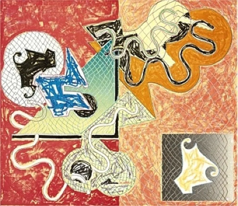 Litografía Stella - Shards IV