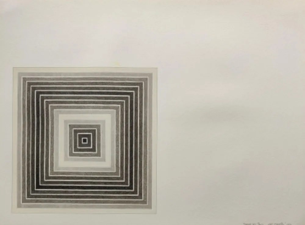 Litografía Stella - Sharpesville, from Multicolored Squares I