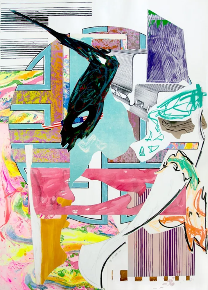 Litografía Stella - The Quarter-Deck from The Waves