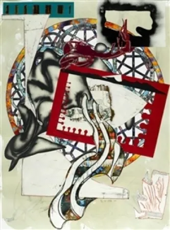 Serigrafía Stella - The Waves I: The Pacific