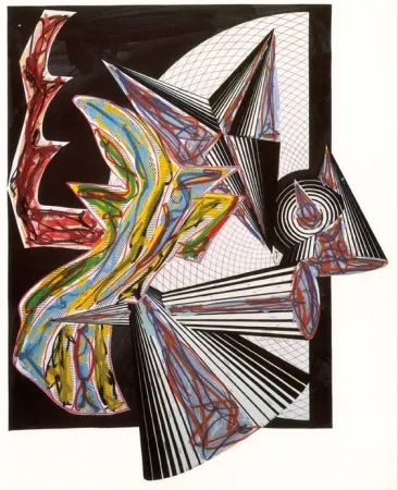 Serigrafía Stella -  THEN CAME DEATH AND TOOK THE BUTCHER