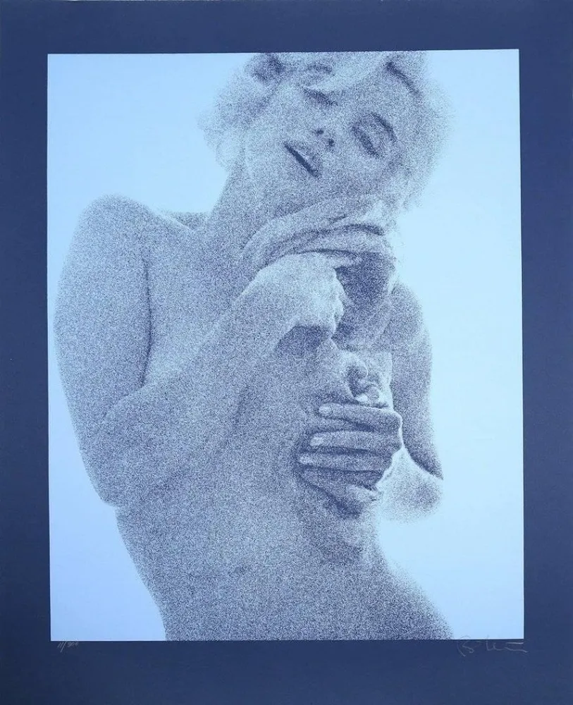 Litografía Stern - Marilyn (Blue)