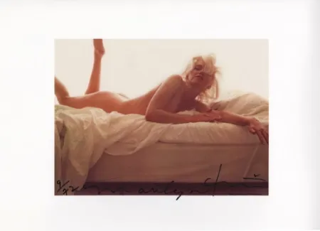 Múltiple Stern - Marilyn colour nude on the bed