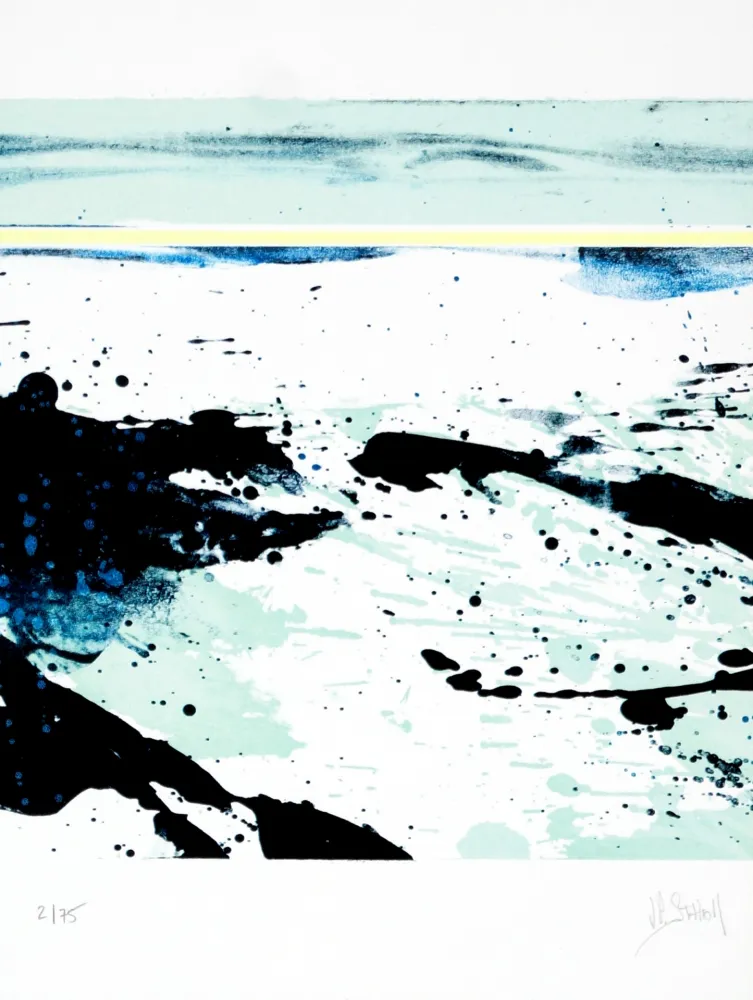 Litografía Stholl - Fraktion de contre vagues