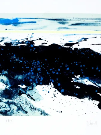 Litografía Stholl - Fraktion de contre vagues