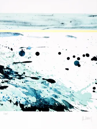 Litografía Stholl - Fraktion de contre vagues