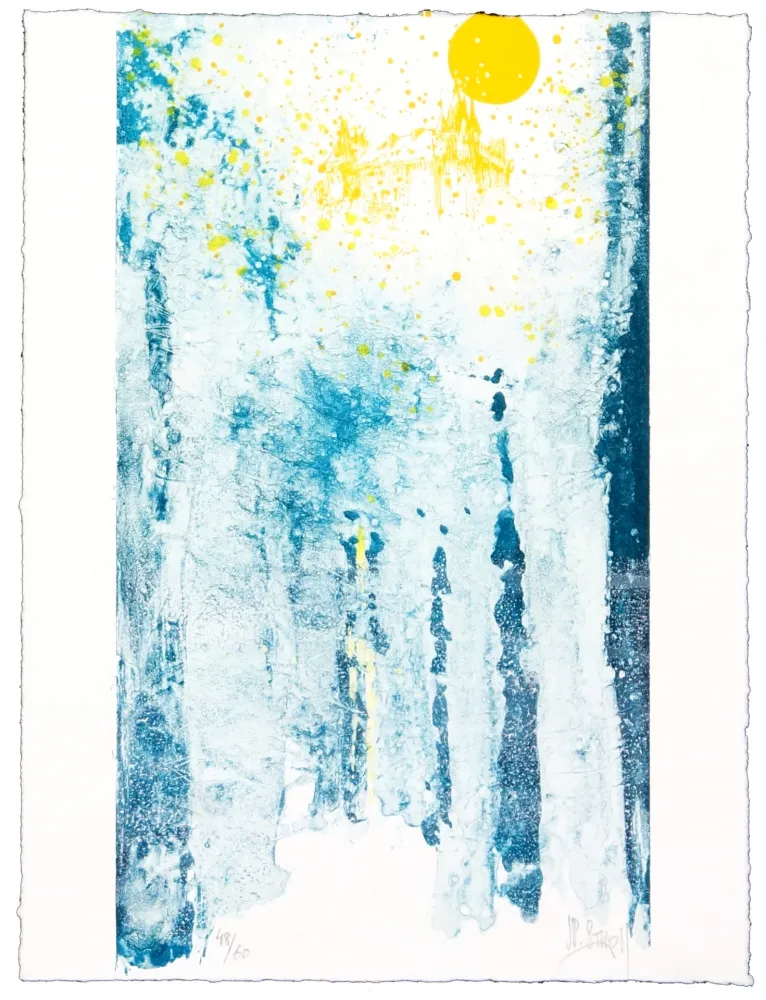 Litografía Stholl - Le petit poucet 1