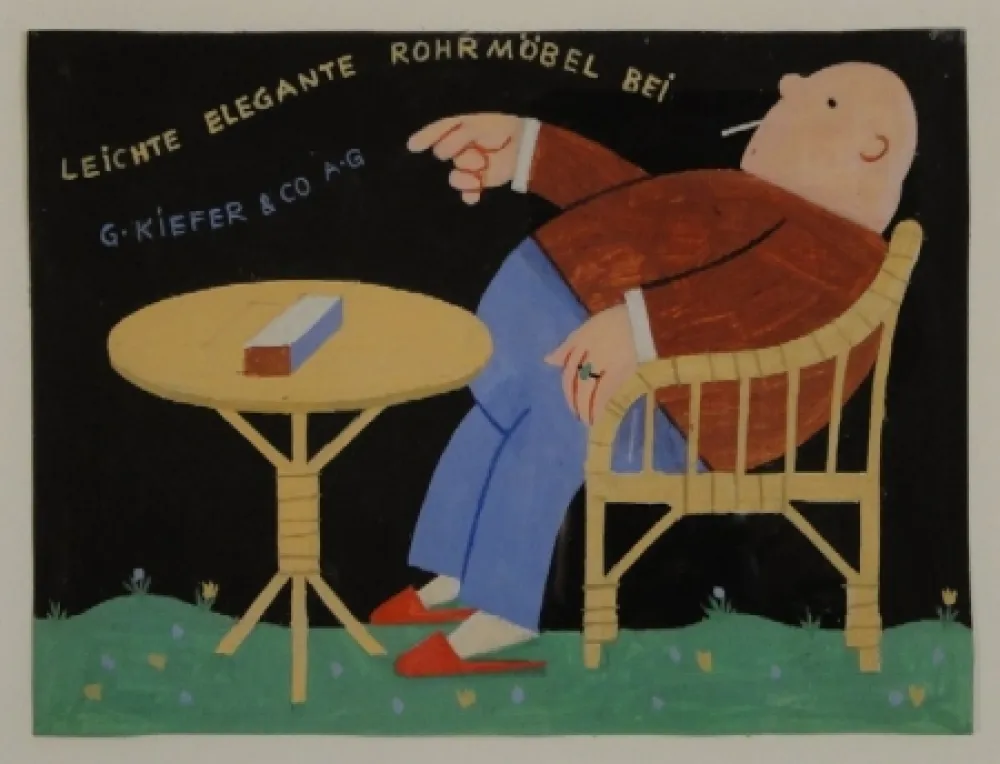 Monotipo Stöcklin - LEICHTE ELEGANTE ROHRMÖBEL BEI G.KIEFER & CO. A.G