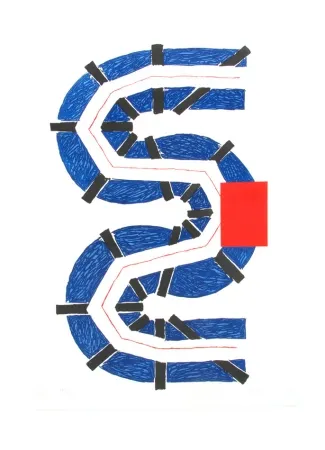 Aguafuerte Y Aguatinta Sugai - S bleu