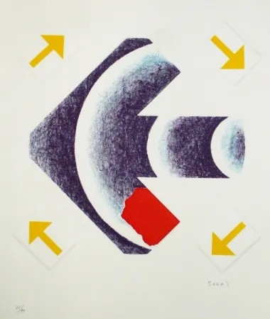 Litografía Sugai - Sagitaire