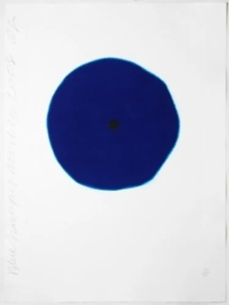 Aguafuerte Y Aguatinta Sultan - Blue Trumpet 