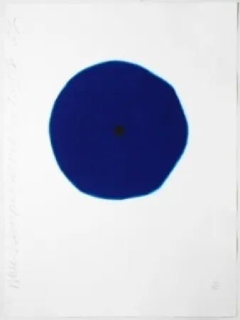 Aguafuerte Y Aguatinta Sultan - Blue Trumpet 