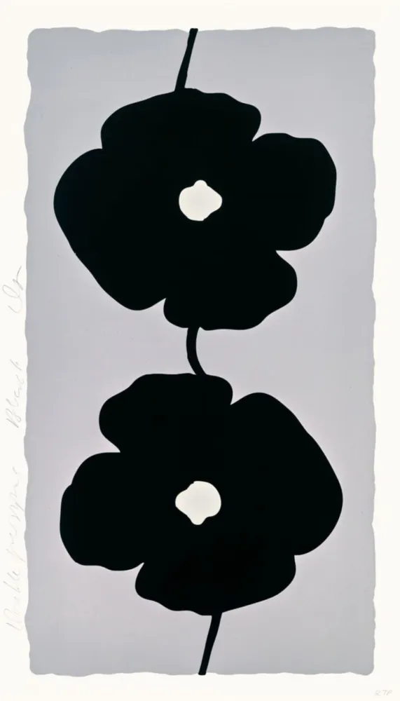 Múltiple Sultan - Double Poppies Black