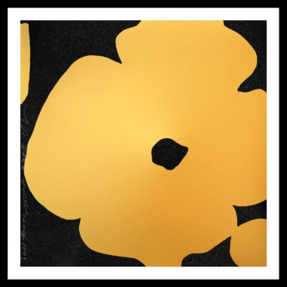 Serigrafía Sultan - Gold Flower