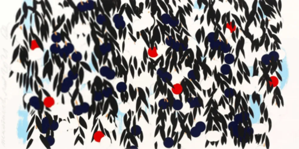 Múltiple Sultan - Mimosa with Red