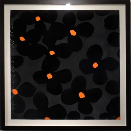 Serigrafía Sultan - Orange & Black