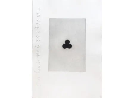 Aguatinta Sultan - Playing Cards (Ace of Clubs)