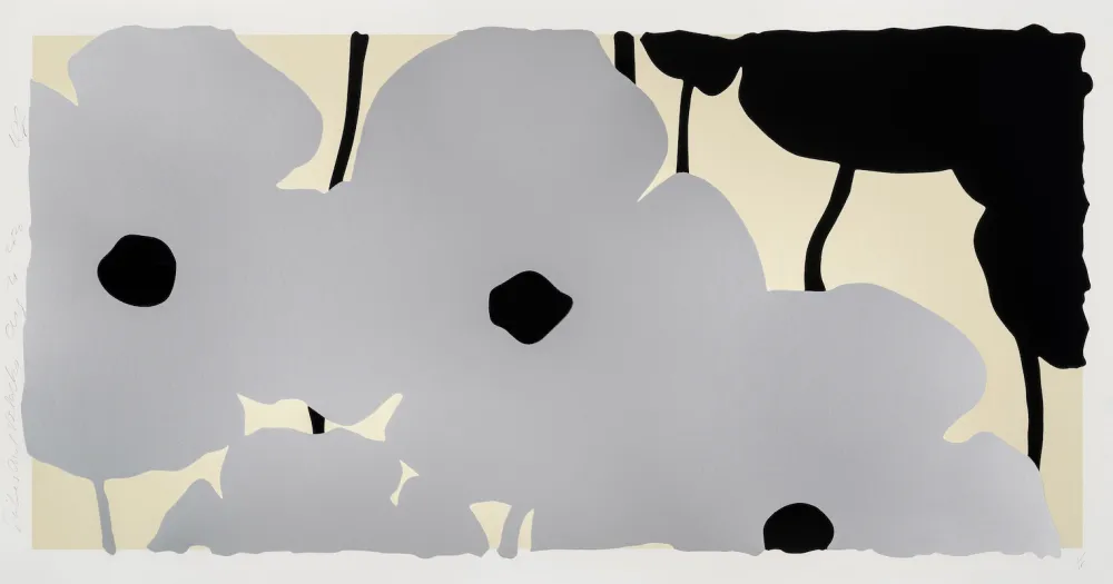 Serigrafía Sultan - Silver Poppies