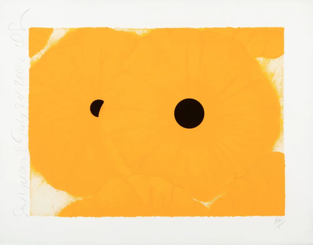 Serigrafía Sultan - Six Yellows