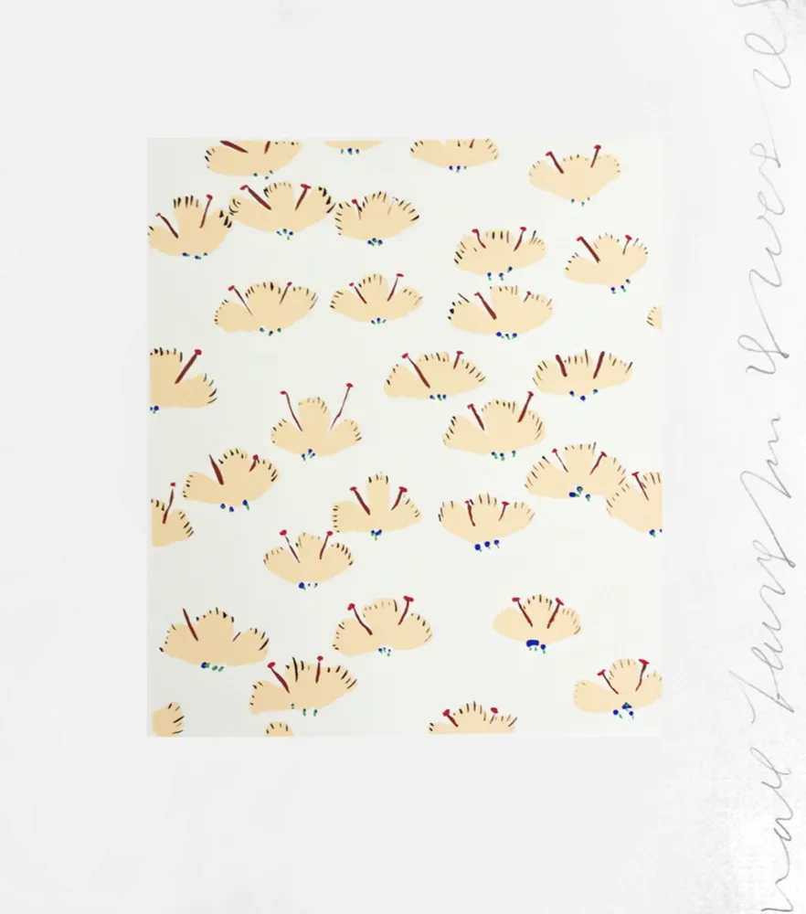 Serigrafía Sultan - Wall Flower 20