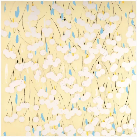 Serigrafía Sultan - White Mimosa