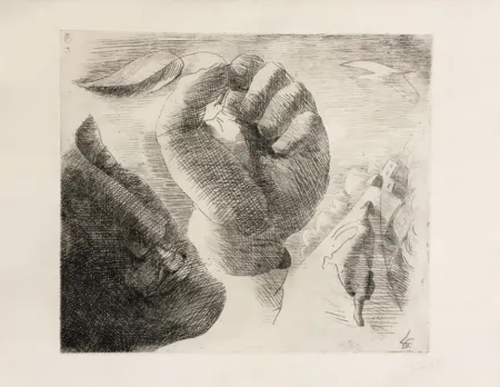 Grabado Survage - Composition surréaliste