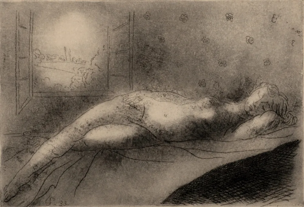 Grabado En Madera Survage - Composition surréaliste (A), 1933