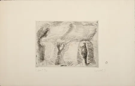 Aguafuerte Survage - Composition surréaliste (G), c. 1930s