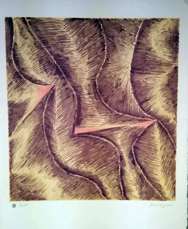 Litografía Survage - Rythmes colorés