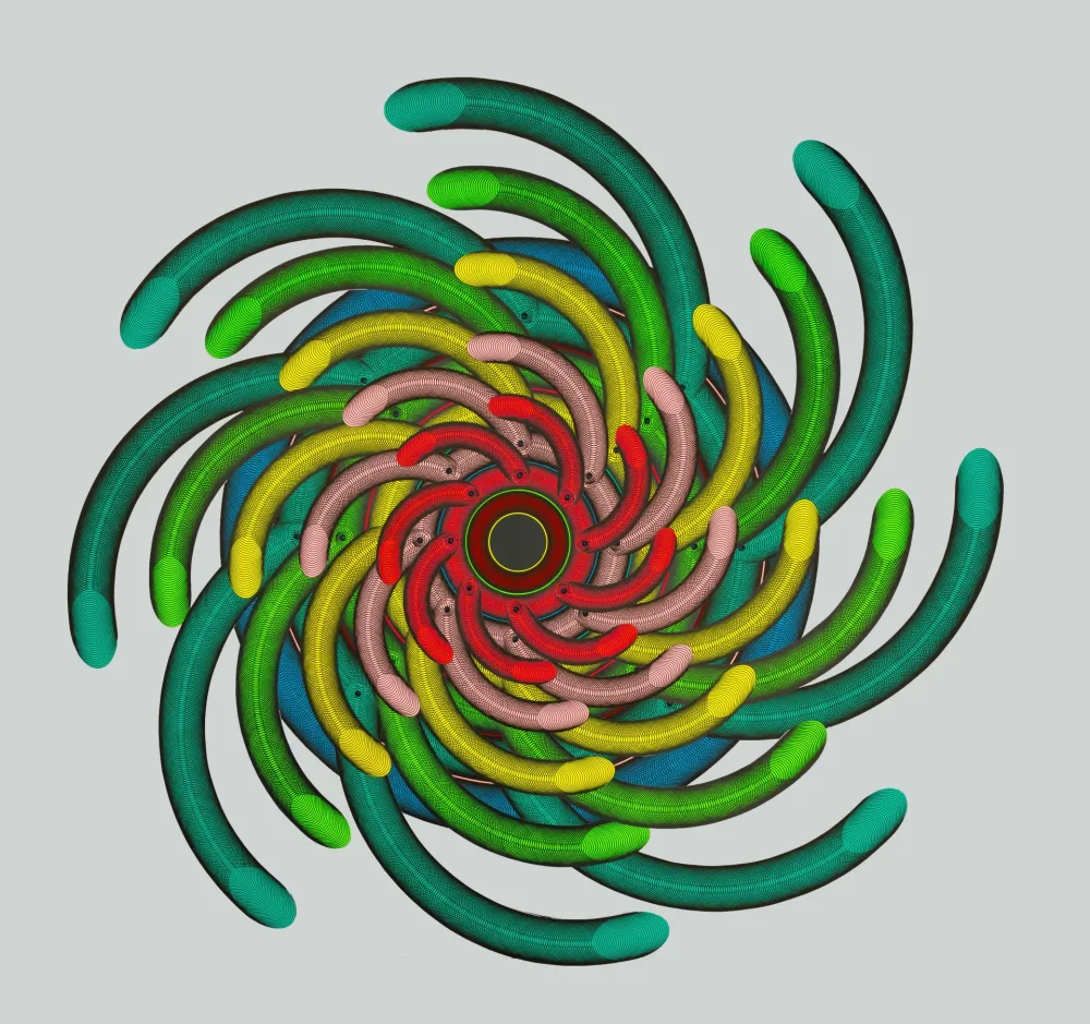 Serigrafía Sutej - Krug u boji