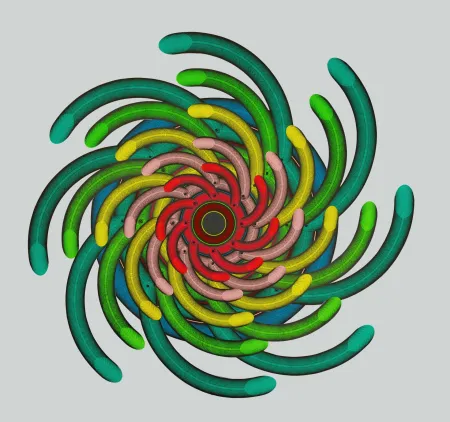 Serigrafía Sutej - Krug u boji