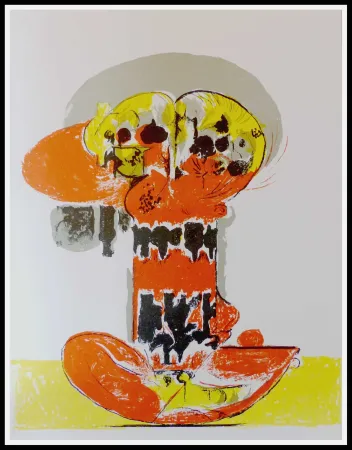 Litografía Sutherland - COMPOSITION 