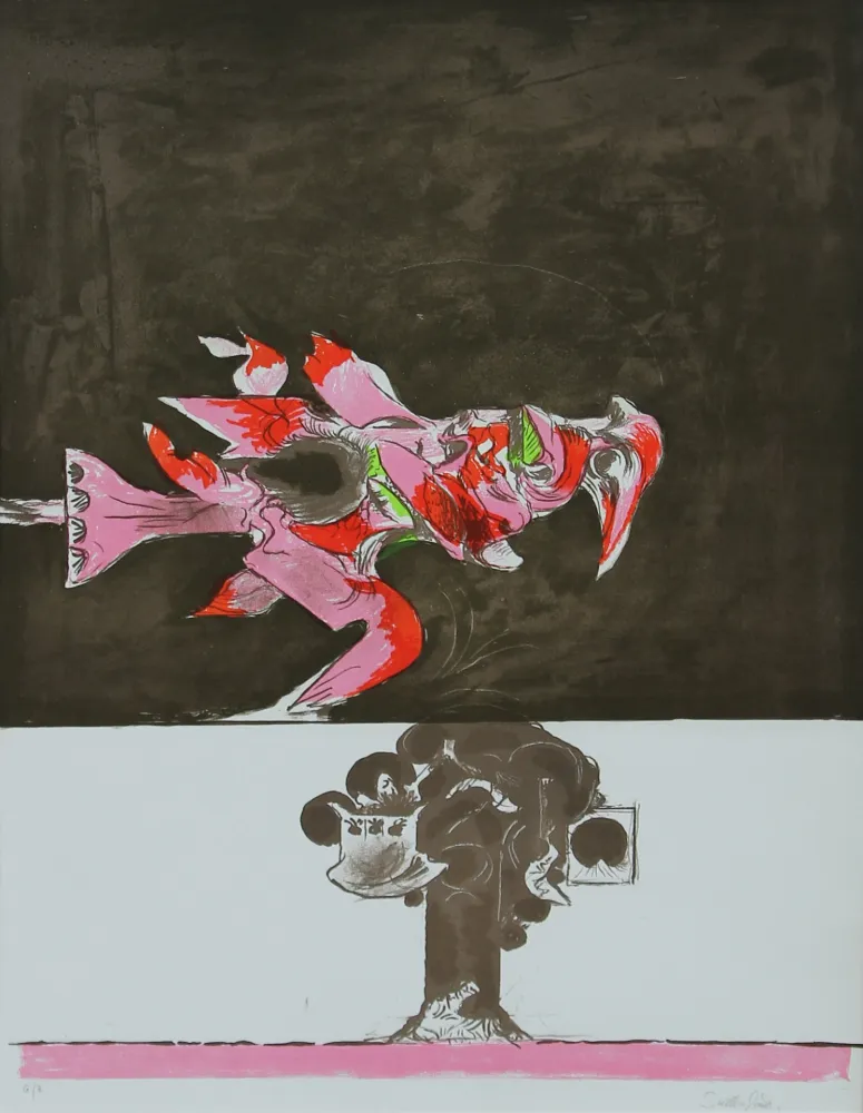 Litografía Sutherland - SENZA TITOLO