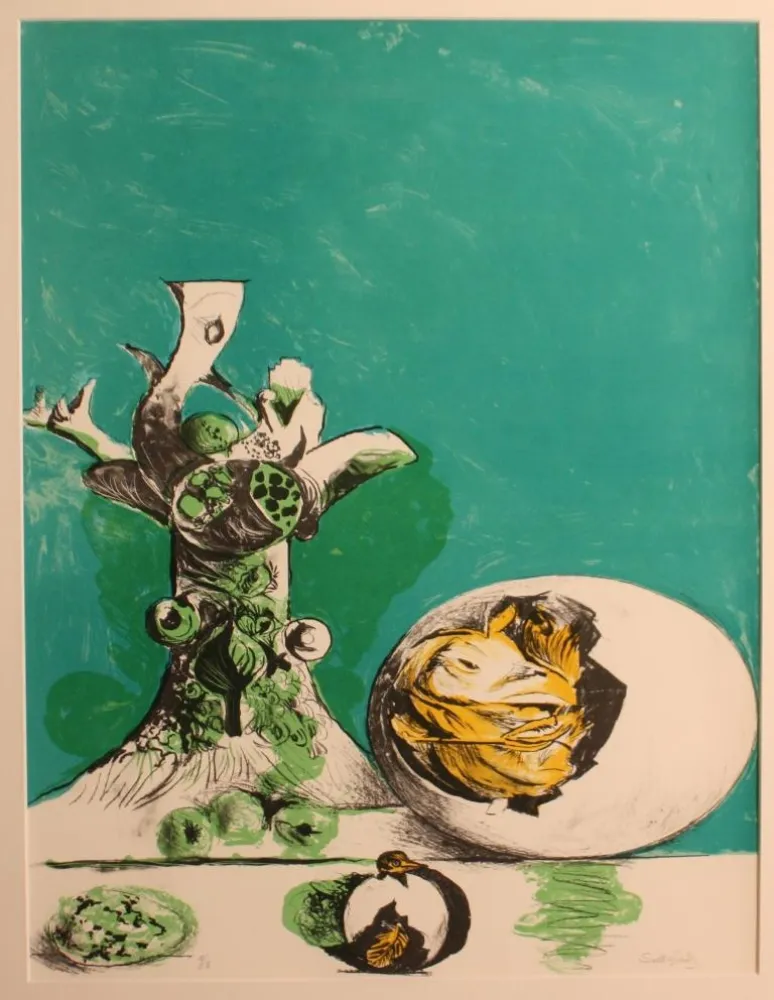 Litografía Sutherland - SENZA TITOLO