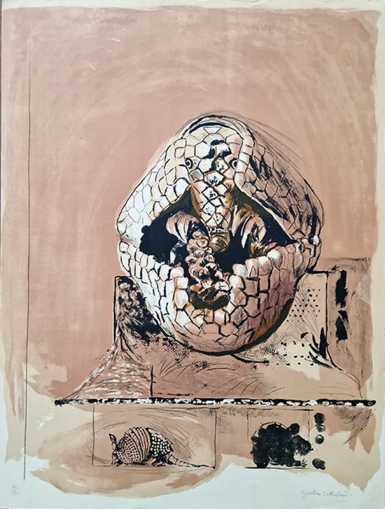 Litografía Sutherland - Tatout