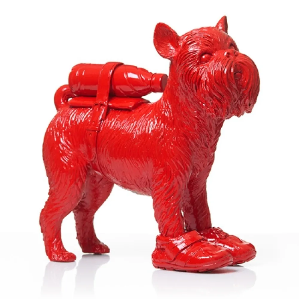Múltiple Sweetlove - Cloned red Griffon Bruxellois with pet bottle