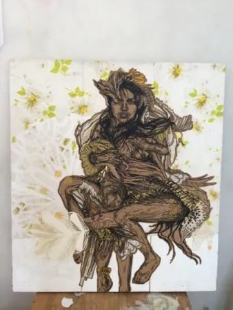 Serigrafía Swoon - Monica