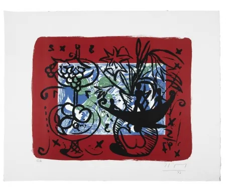 Litografía Szczesny - Fruit Still Life