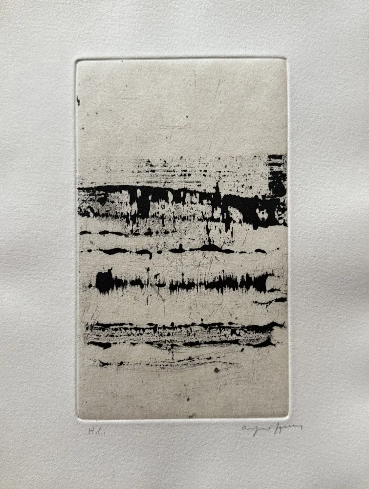 Aguafuerte Szenes - Sans titre, 1976