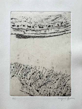 Aguafuerte Szenes - Sans titre, 1976