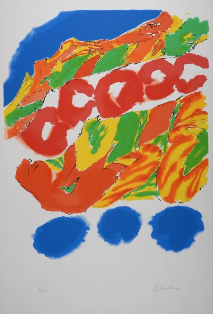 Serigrafía Tabuchi - Composition