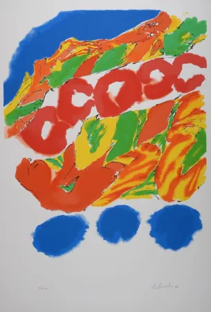 Serigrafía Tabuchi - Composition