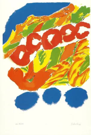 Litografía Tabuchi - JO BARCELONE 1992